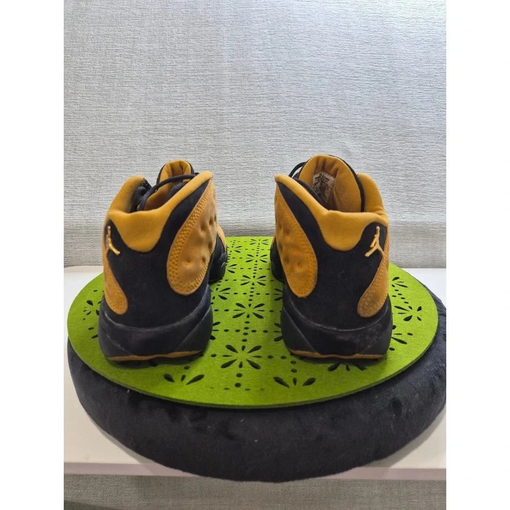 Air Jordan 13 Retro Low 136008-071 Mens 8.5 Shoes Black Brown Chutney Sneakers